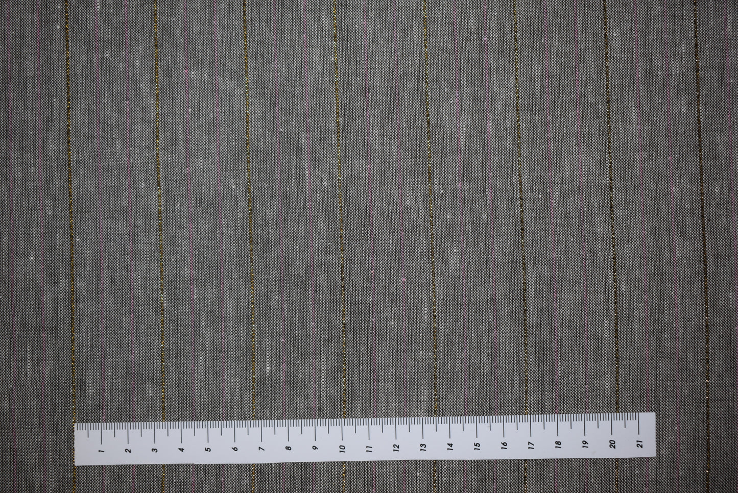 Lurex Stripe L/V - Brown