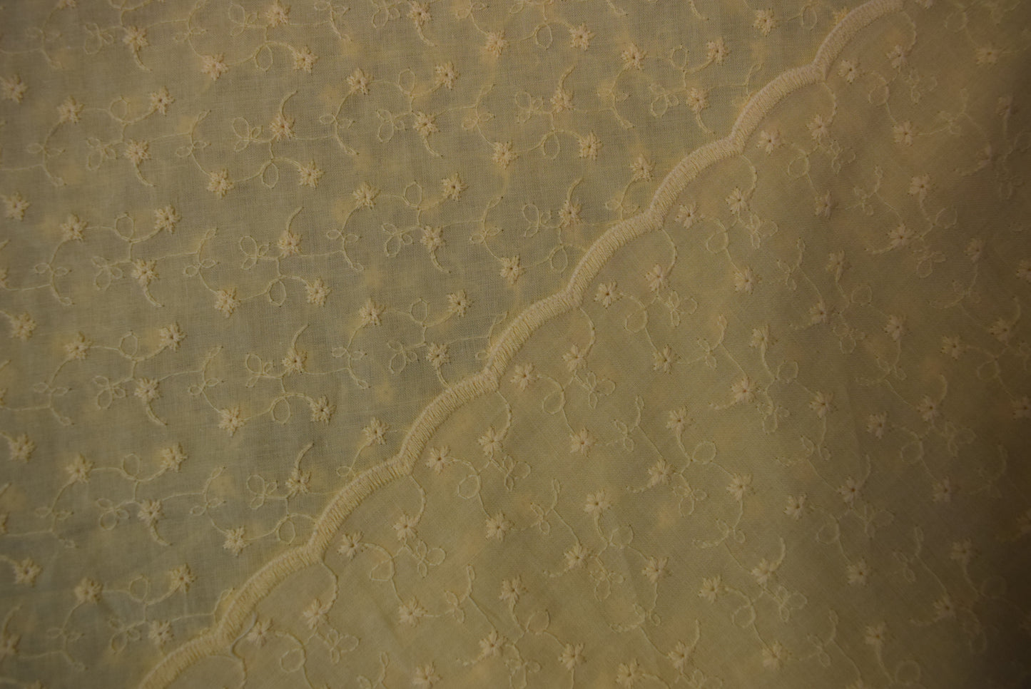 Double Flounce Embroidered Lawn - 3 colourways