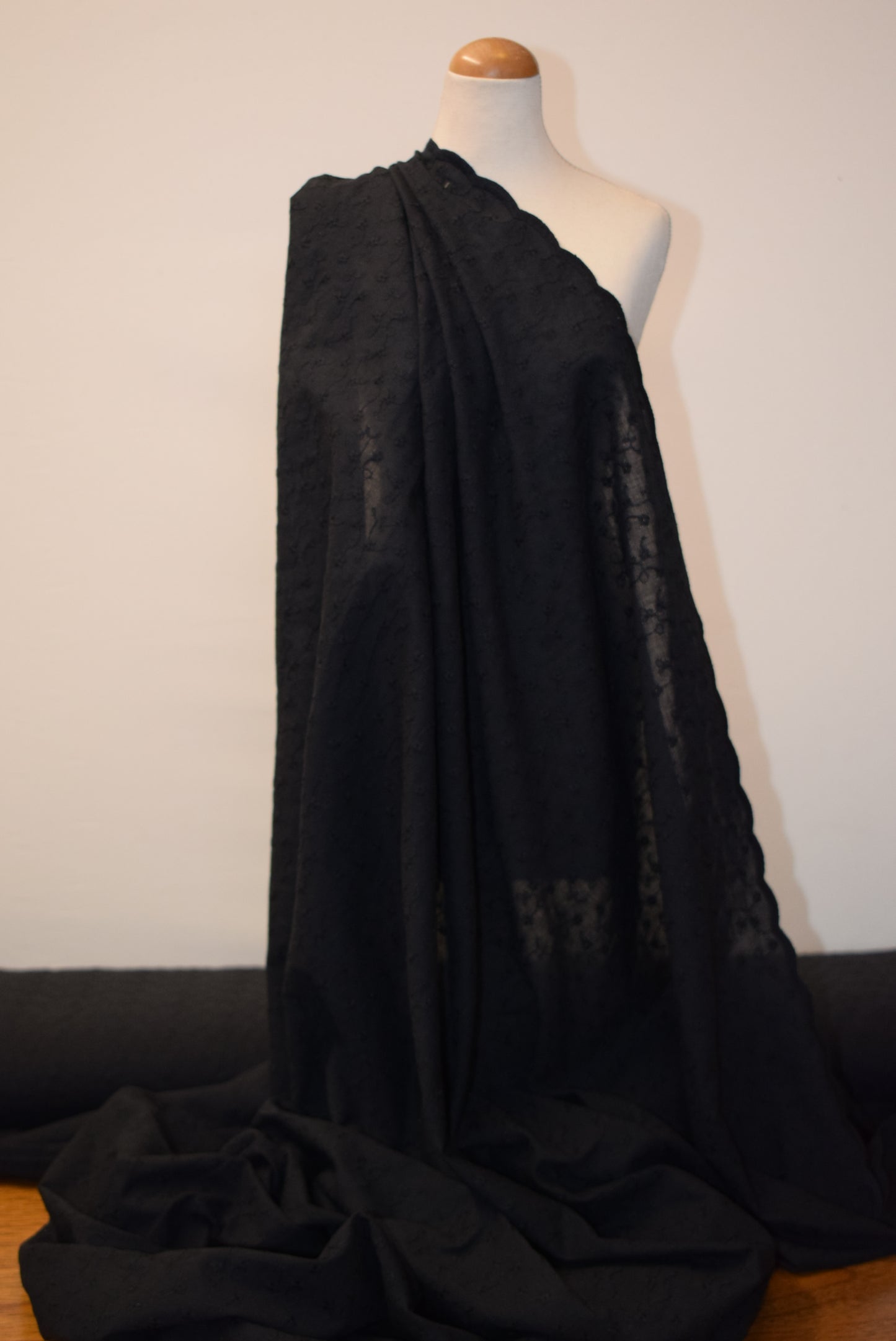 Double Flounce Embroidered Lawn - 3 colourways