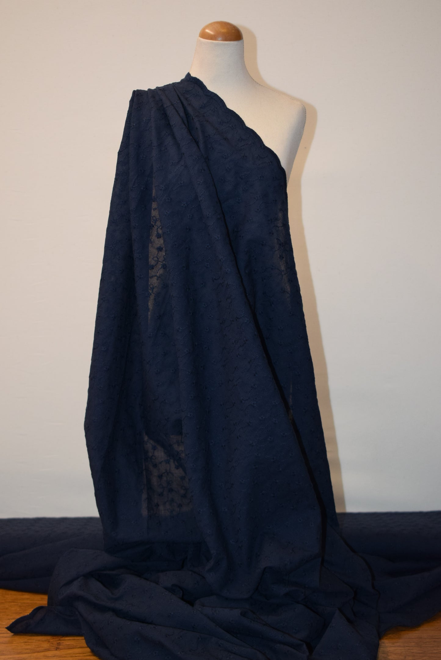 Double Flounce Embroidered Lawn - 3 colourways