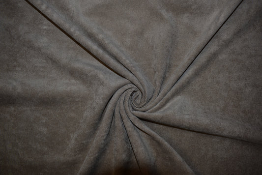 Sand Polyester & Lycra Needlecord