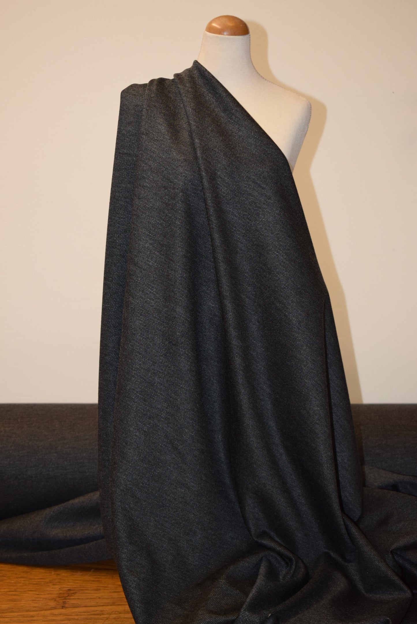 'All Way' Stretch Diagonal Jersey - Grey