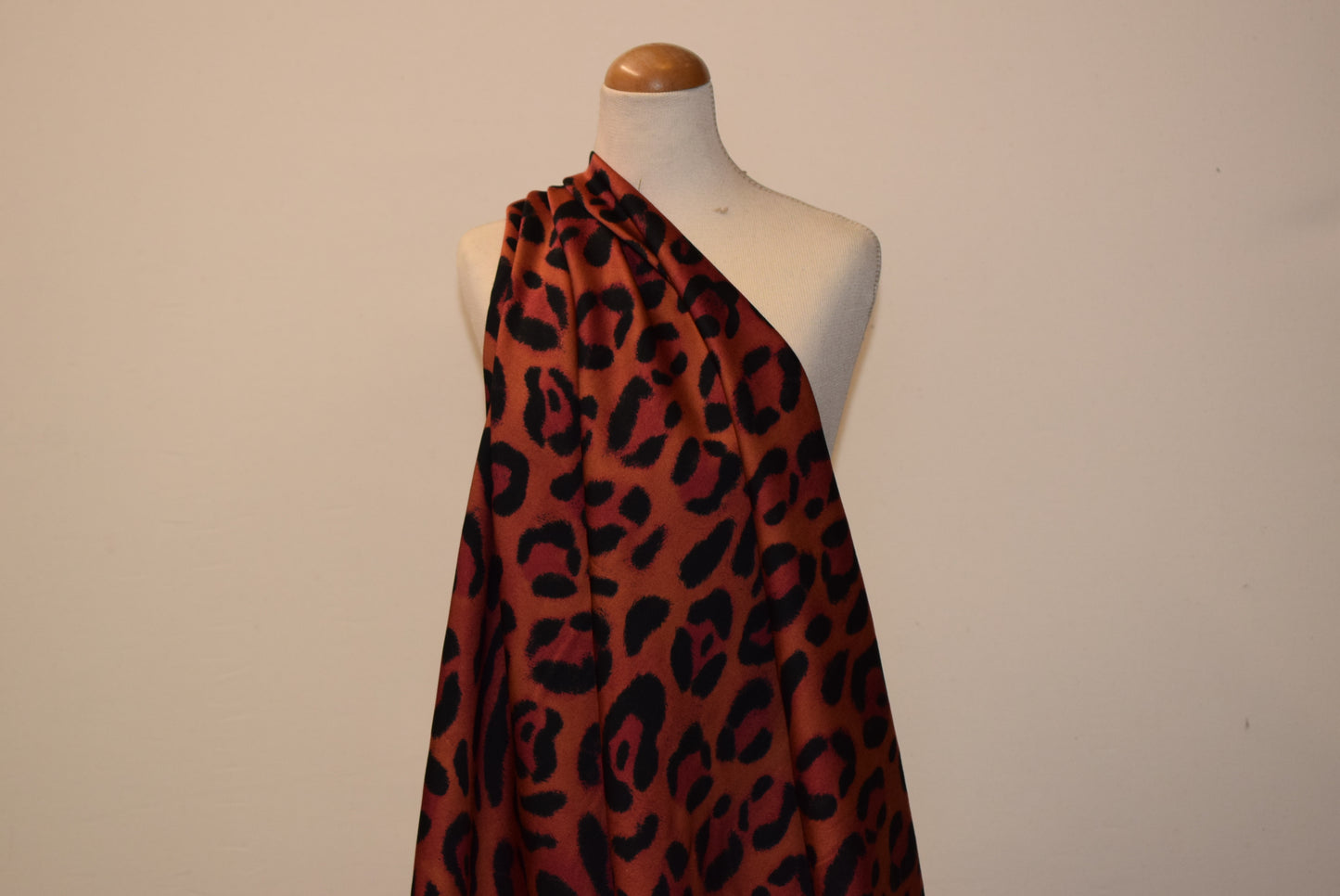 'Leopardskin'  Peachskin - 2 colourways