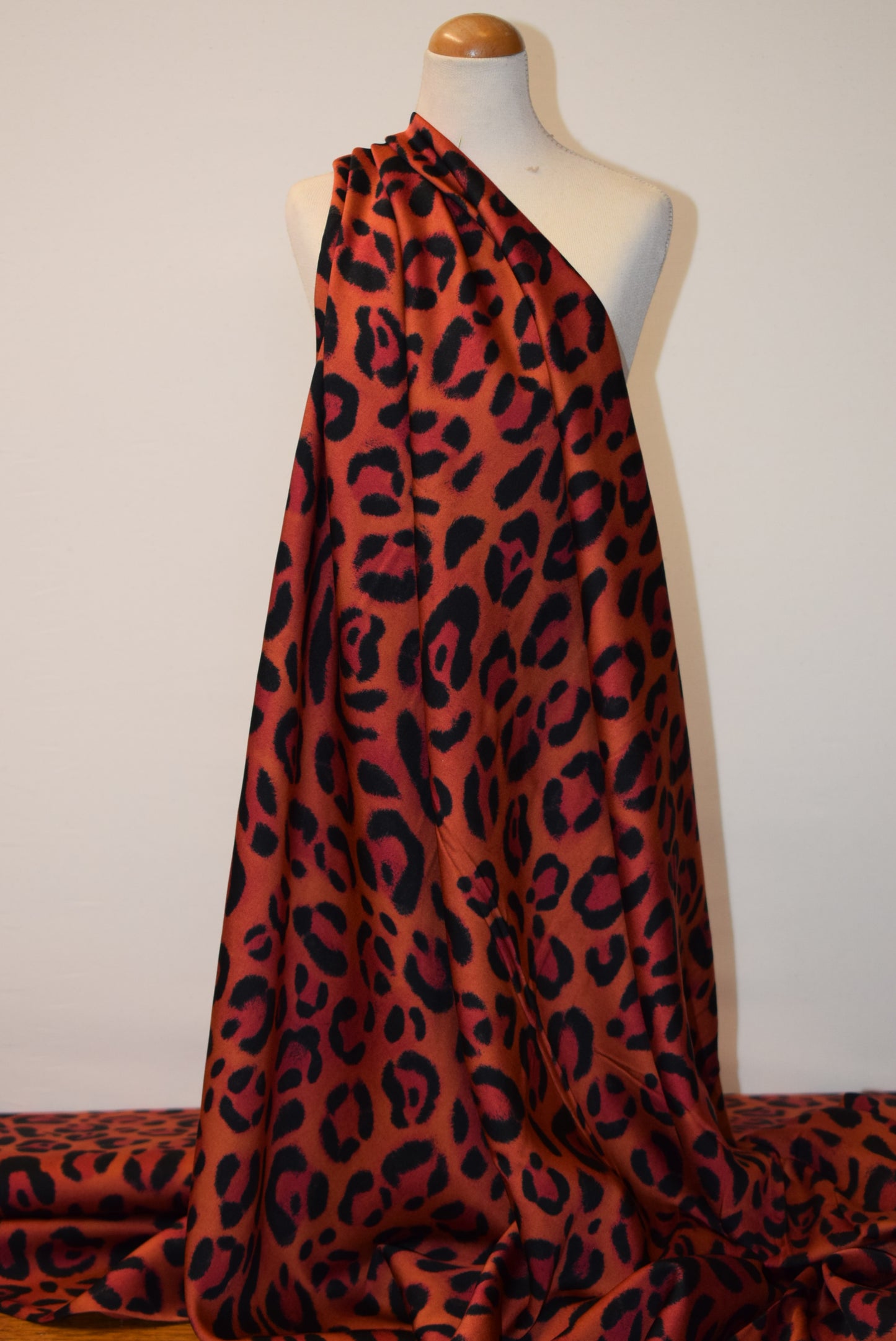 'Leopardskin'  Peachskin - 2 colourways