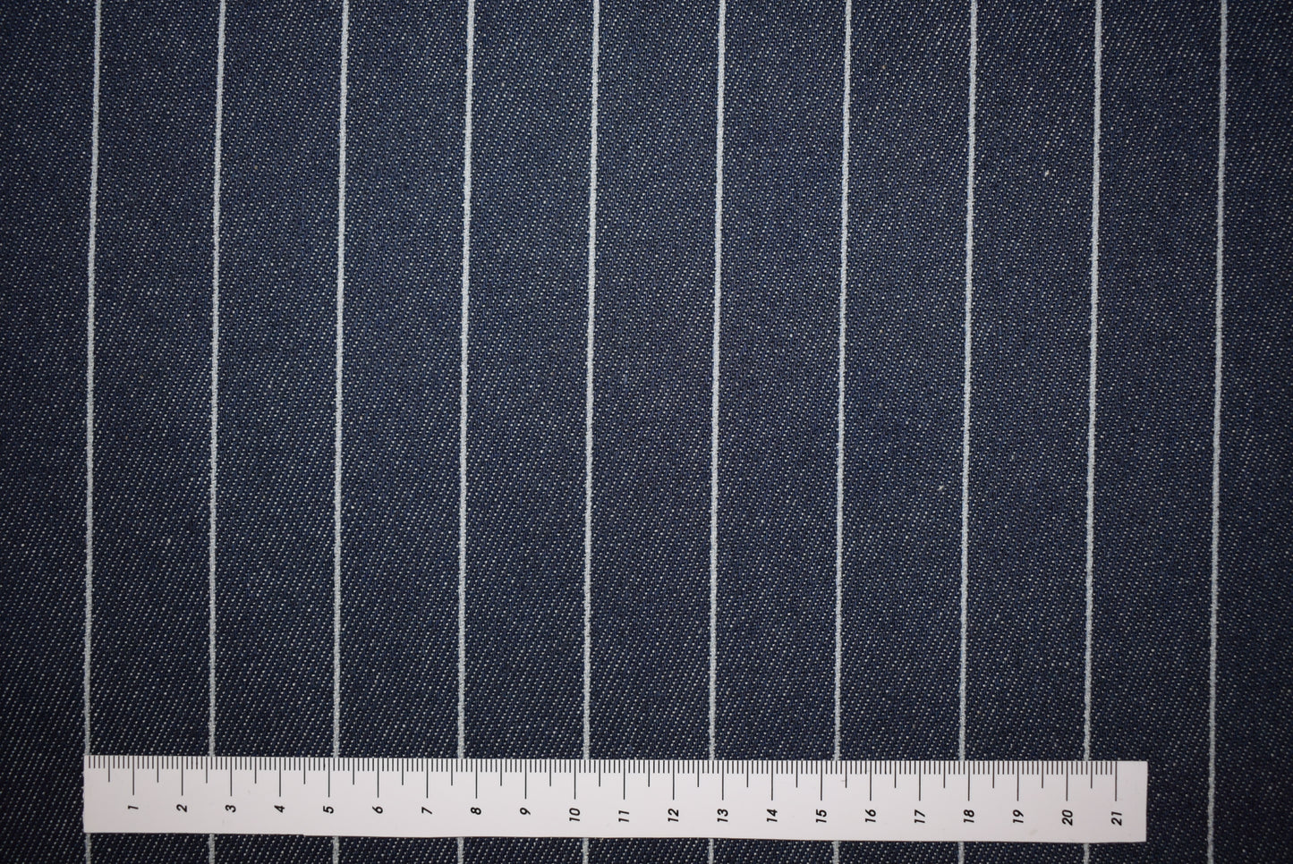 'Stoker' Printed Stripe Denim