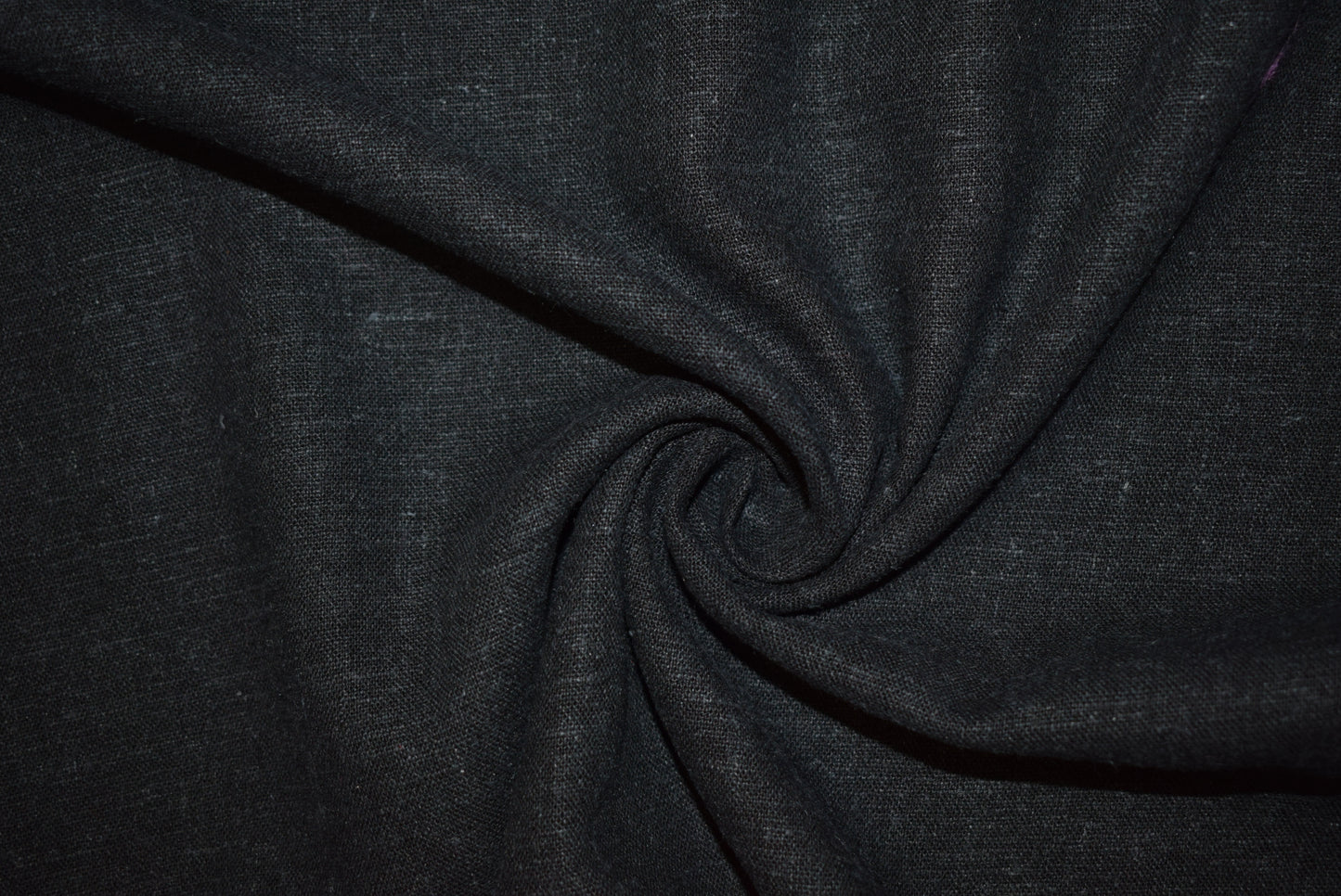 Charcoal Melange Linen & Viscose