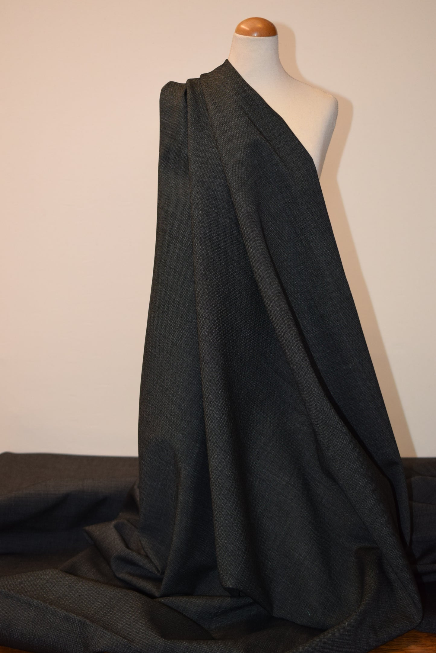 Grey Marl Mohair Mix 'Sharkskin'
