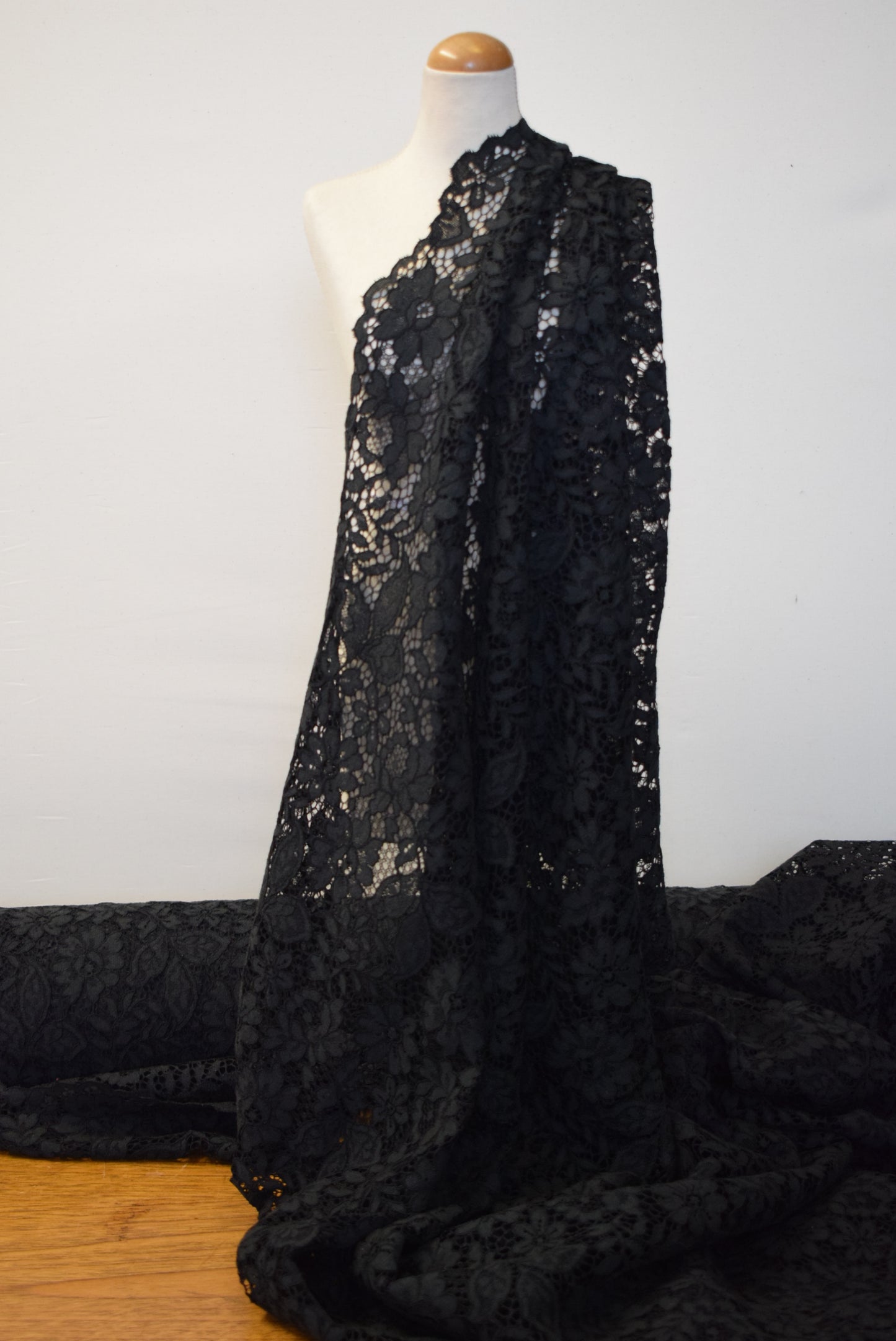 'Sevilla' Corded Lace Black