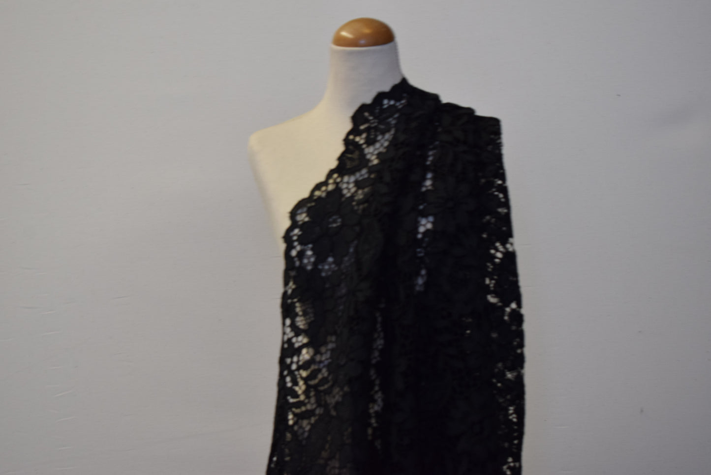 'Sevilla' Corded Lace Black