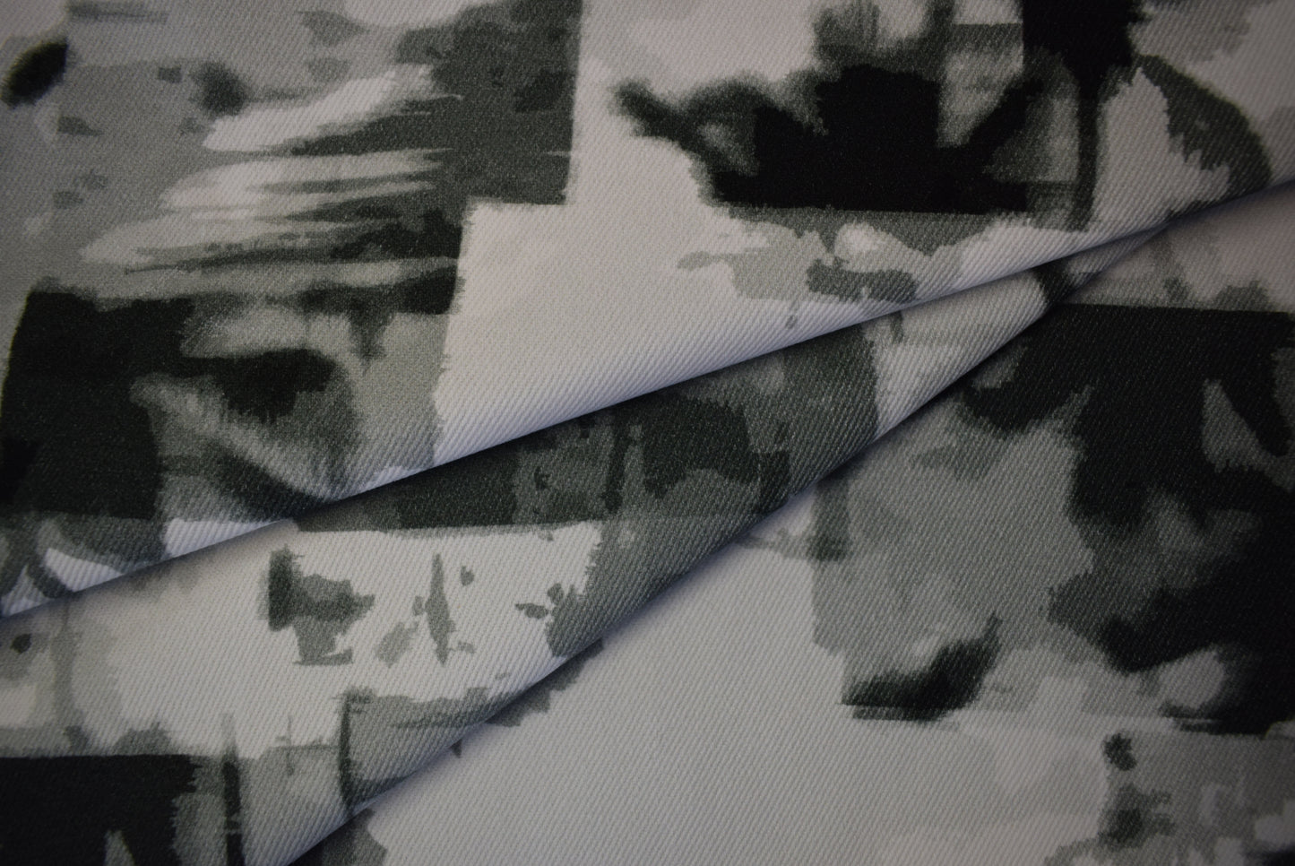 'Miami Shadow' Printed Cotton Drill