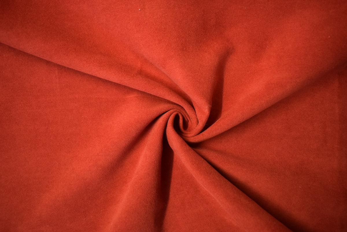 Crimson/Flame Reversible Moleskin Type
