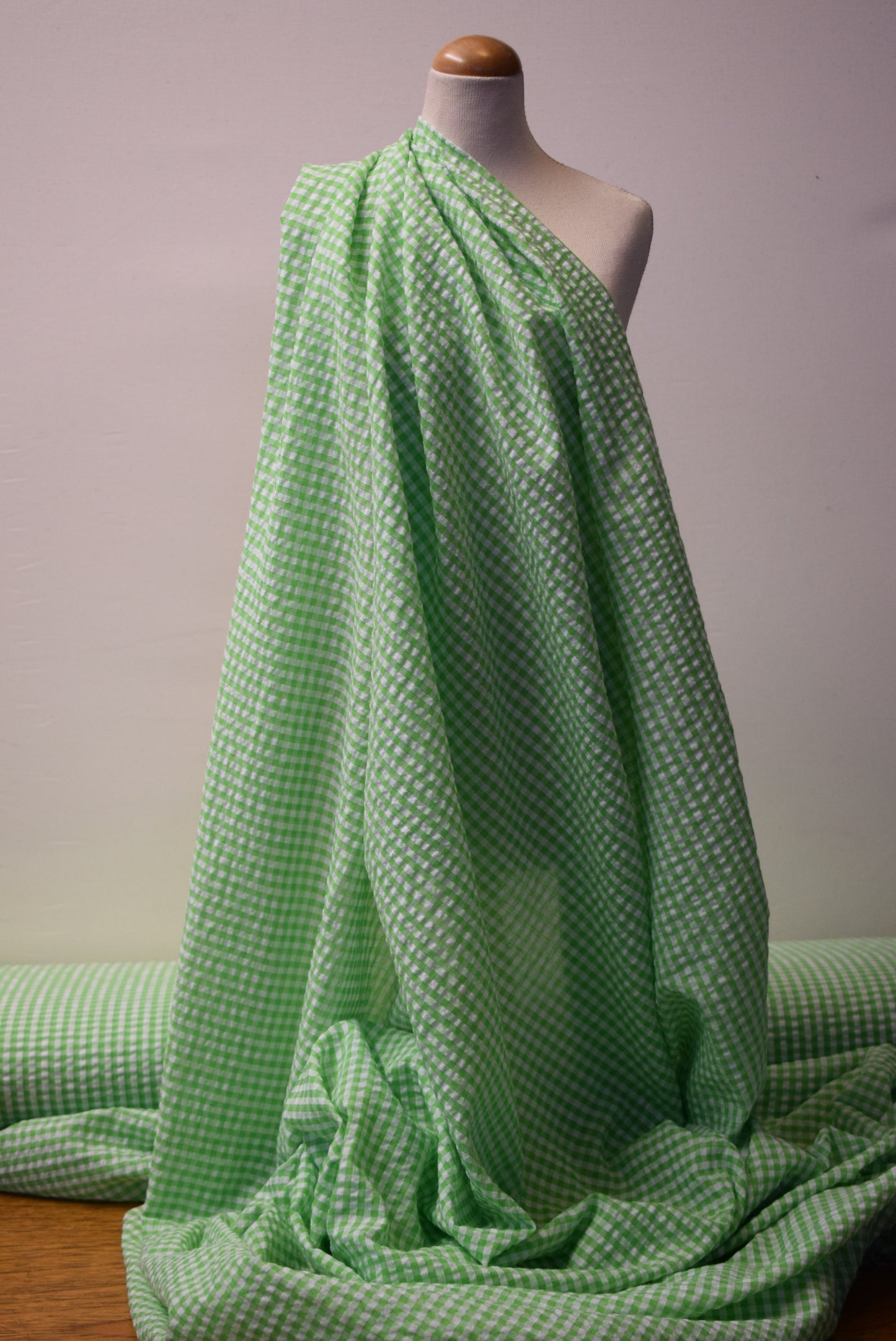 Seersucker Gingham - 2 colourways