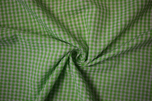 Seersucker Gingham - 2 colourways