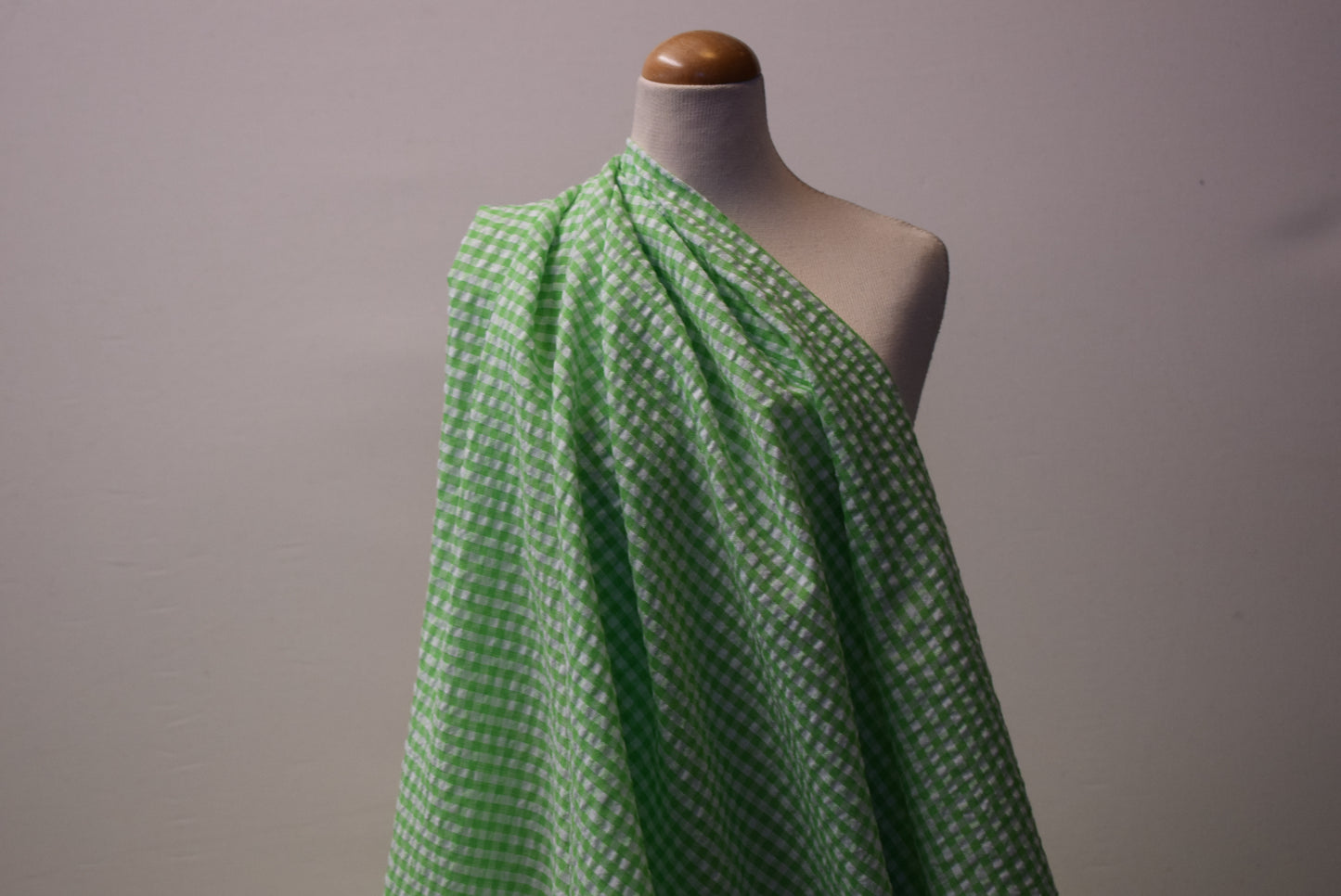Seersucker Gingham - 2 colourways