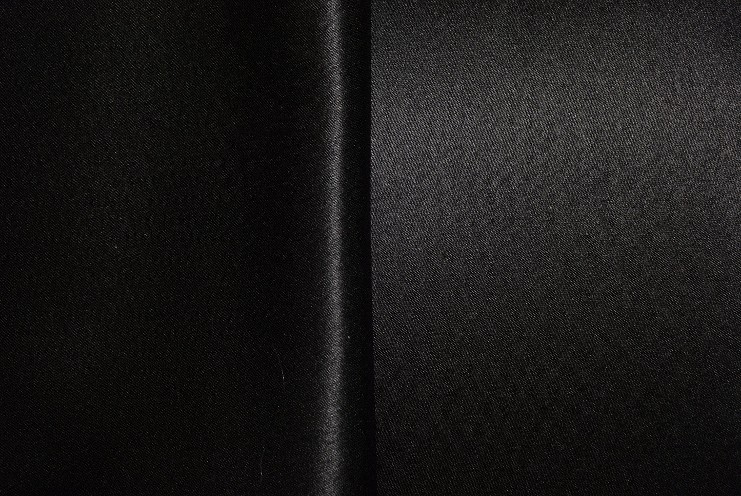 Silk Double Satin - Black