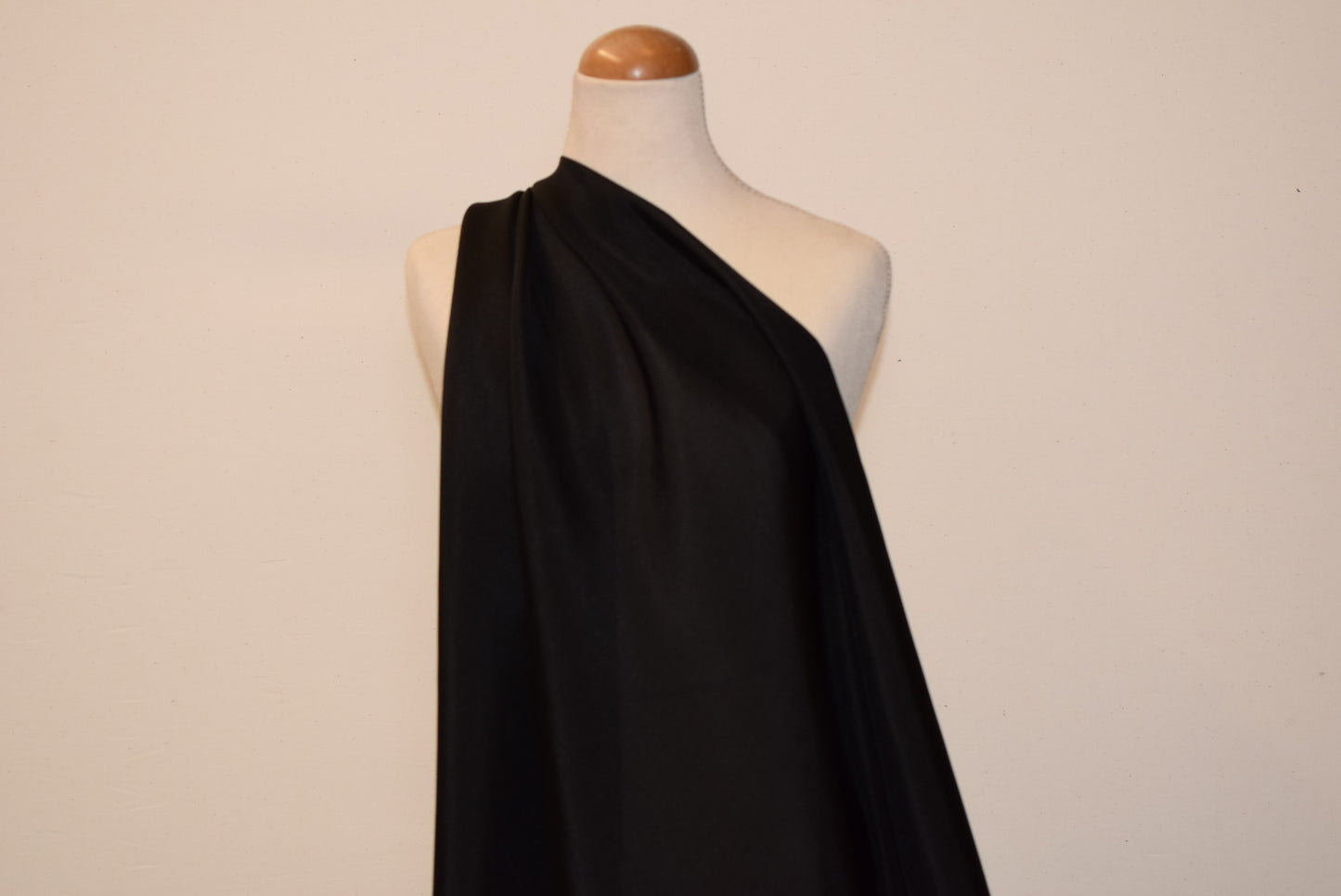 Silk Pongee - Black