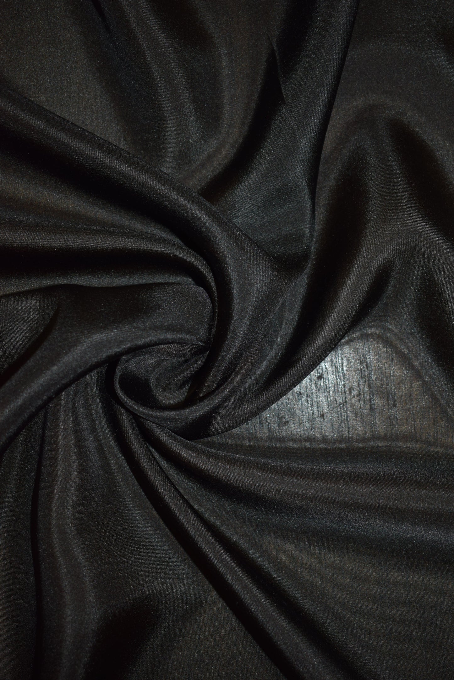 Silk Pongee - Black