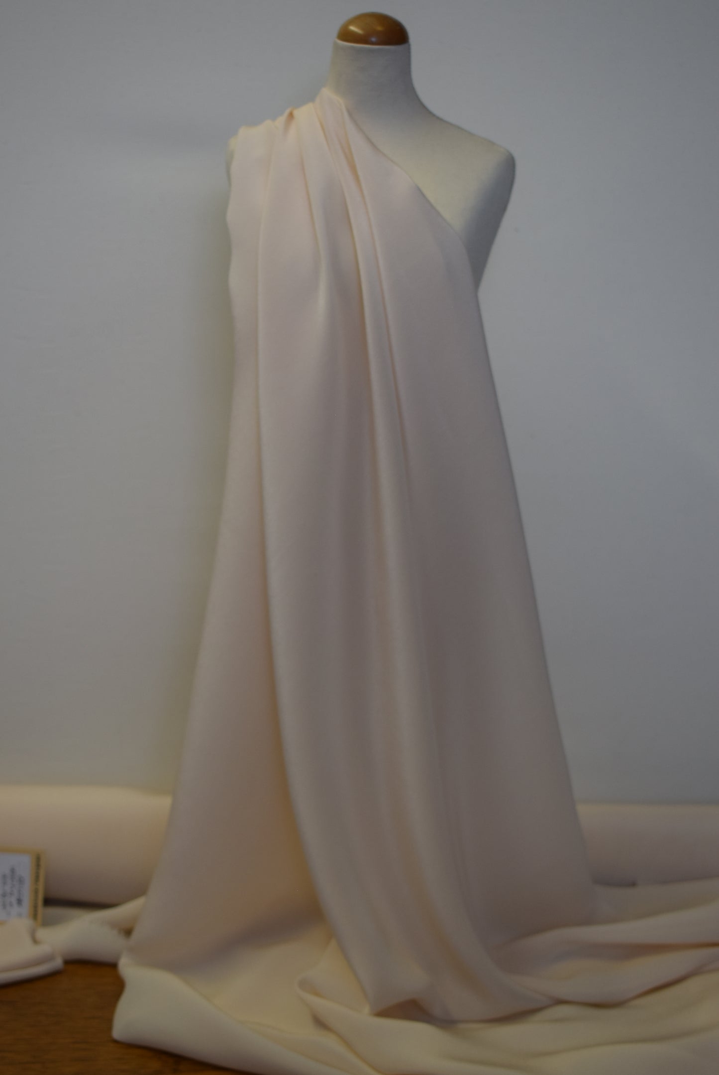 Champagne Silk Crépe de Chine