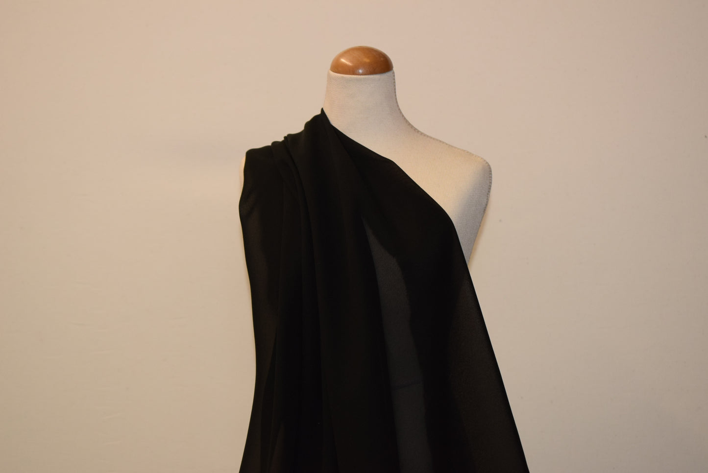 Silk Chiffon - Black