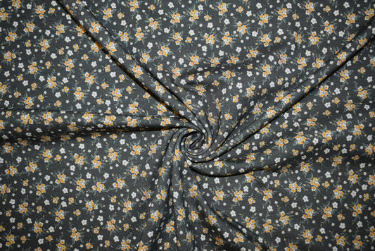 Mini Gold Floral On Bottle Jersey