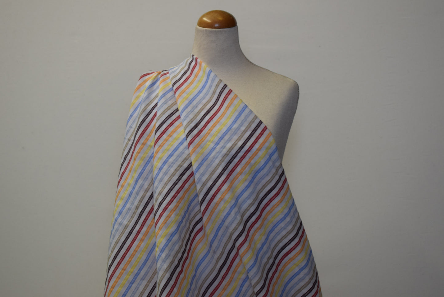 'Rimini' Striped Seersucker