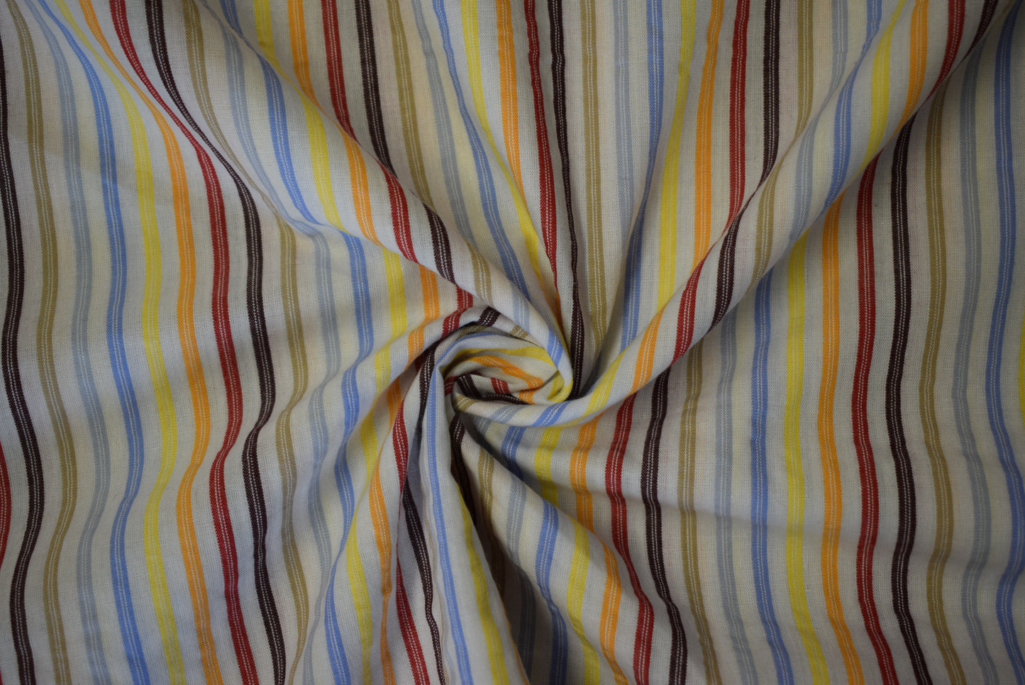 'Rimini' Striped Seersucker