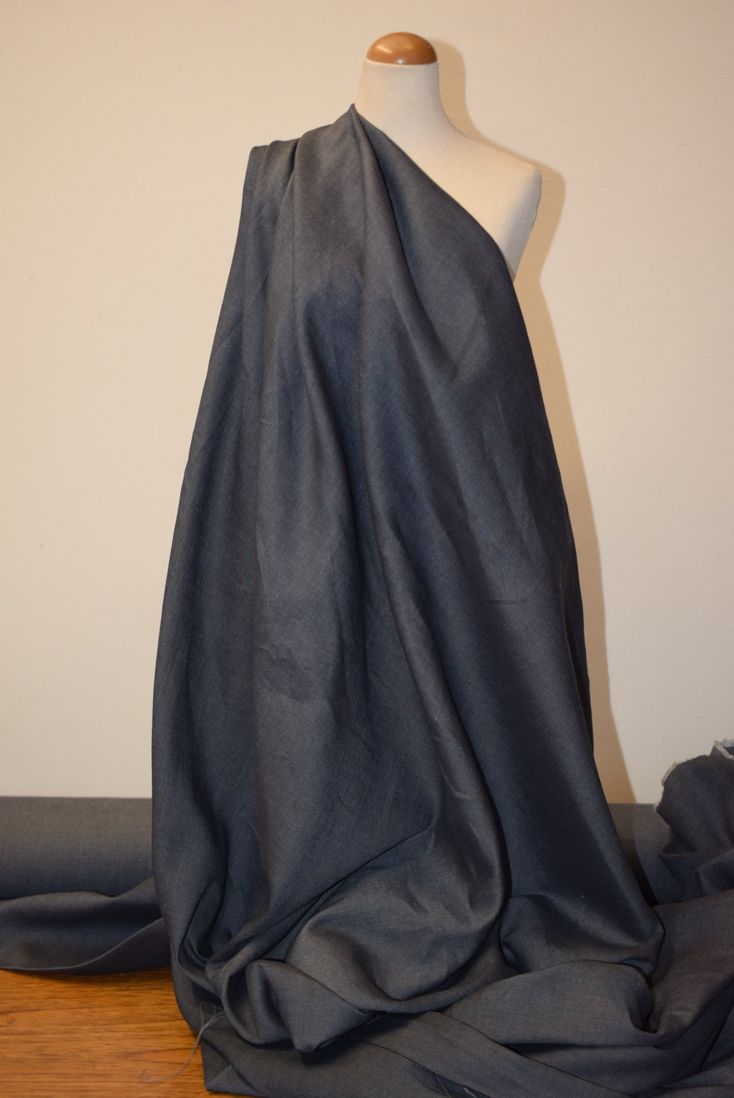 Steel Grey Chambray Type