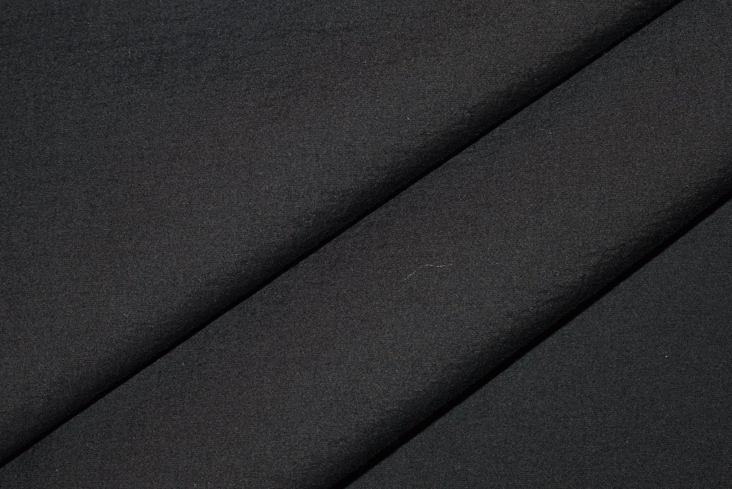 Black Hammered Poplin