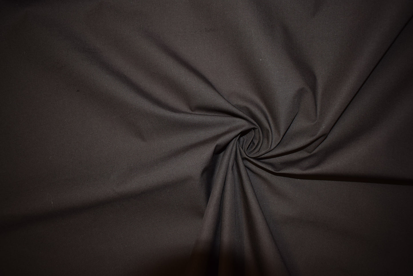 Dark Brown Mid-Weight Poplin
