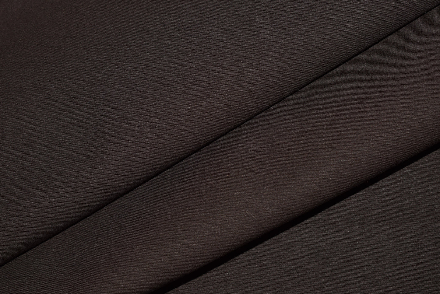 Dark Brown Mid-Weight Poplin