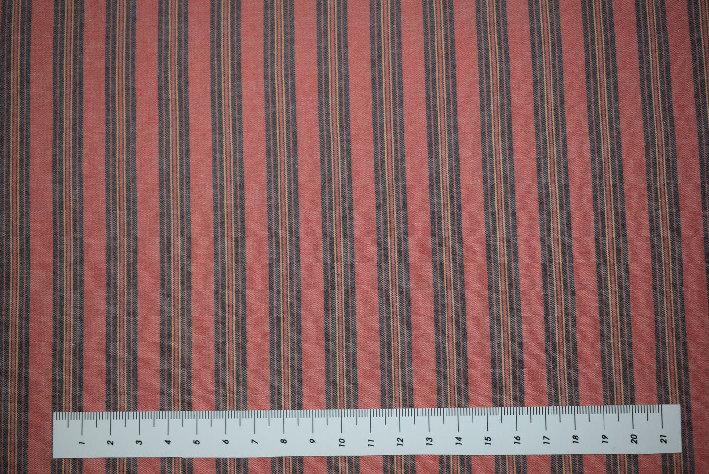 Strawberry Stripe Chambray