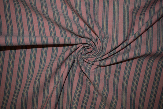 Strawberry Stripe Chambray