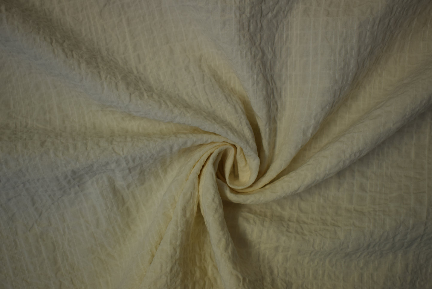 Ivory Crinkle Check Weave
