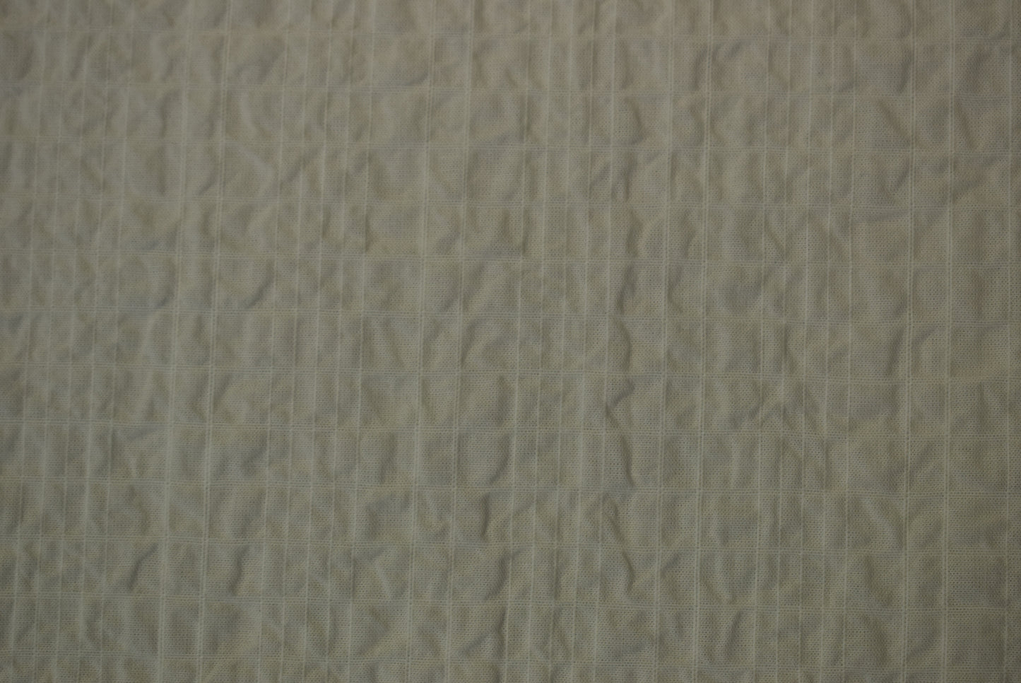 Ivory Crinkle Check Weave