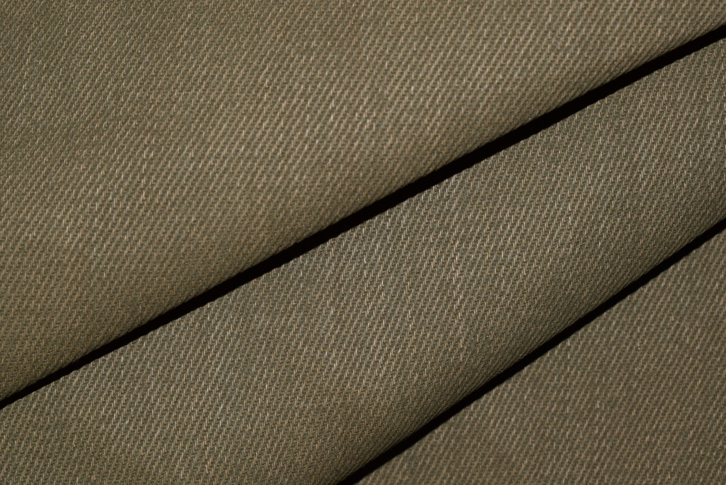 'Overprinted Twill' - Sage on Sand