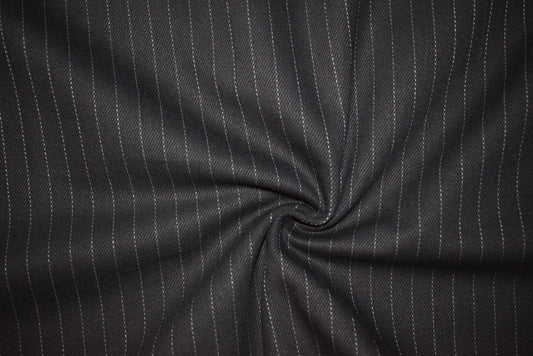'Stitch Stripe' Denim - Black