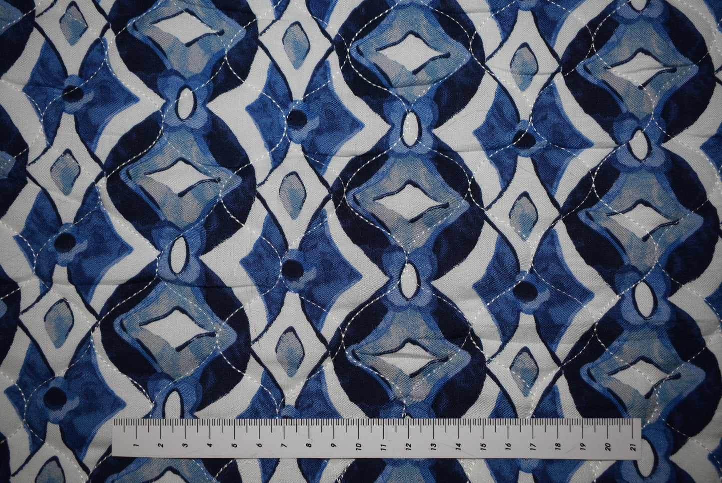 Blue Print 'Onion' Quilt
