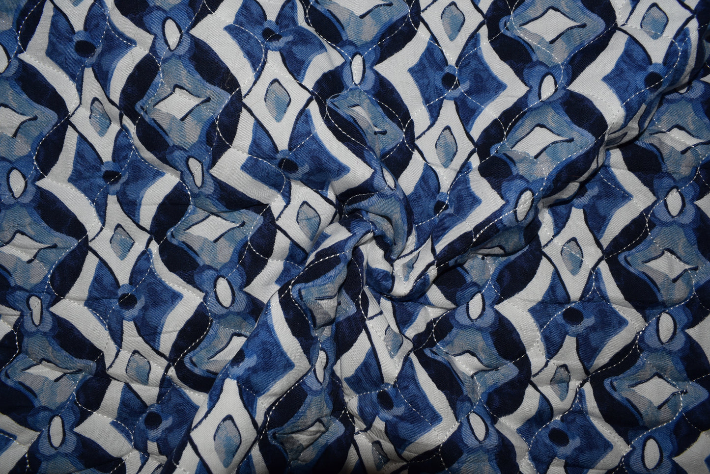 Blue Print 'Onion' Quilt