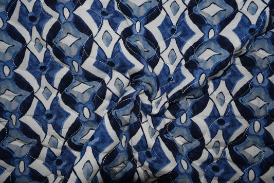 Blue Print 'Onion' Quilt