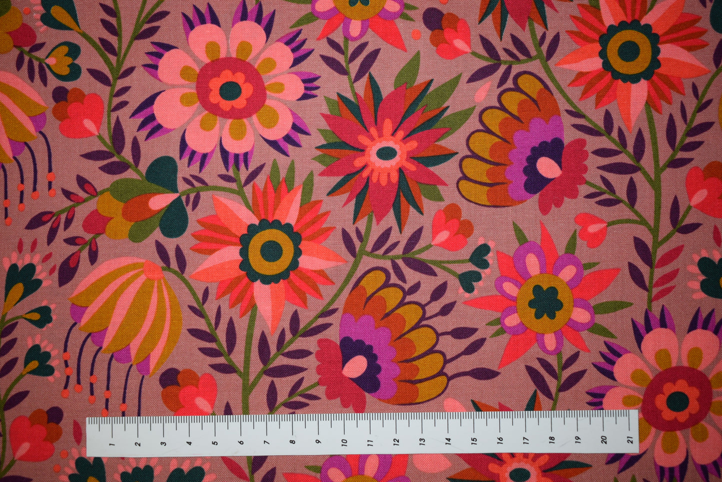 Allegory' Japanese Print -Coral