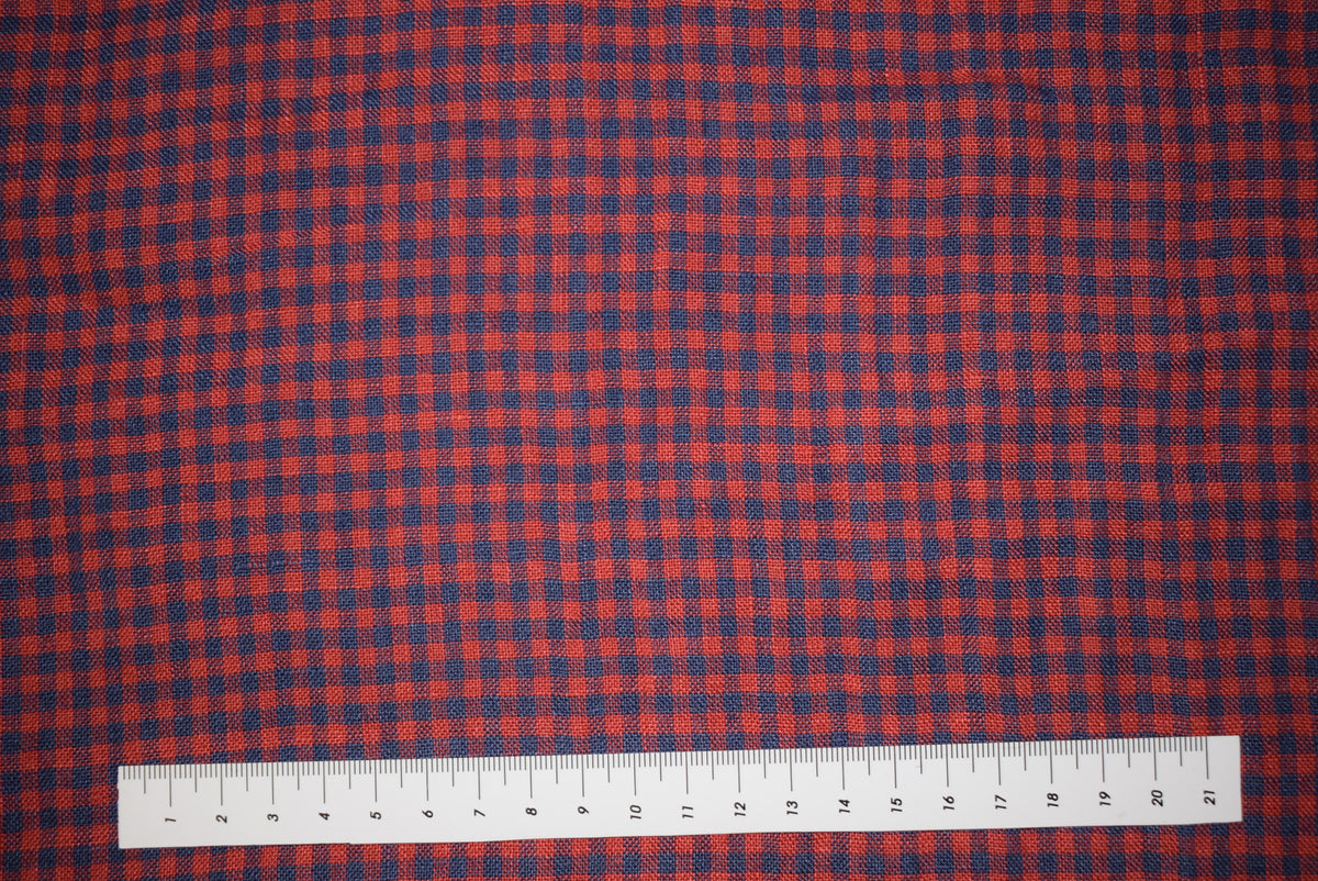 Linen Mini-Check - 6 colourways
