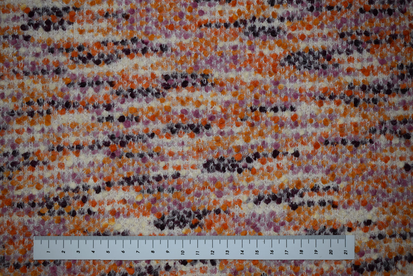Multi Colour Tweed Jersey