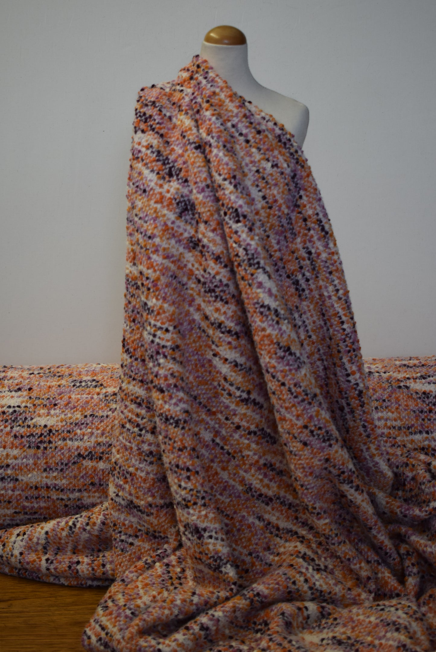 Multi Colour Tweed Jersey