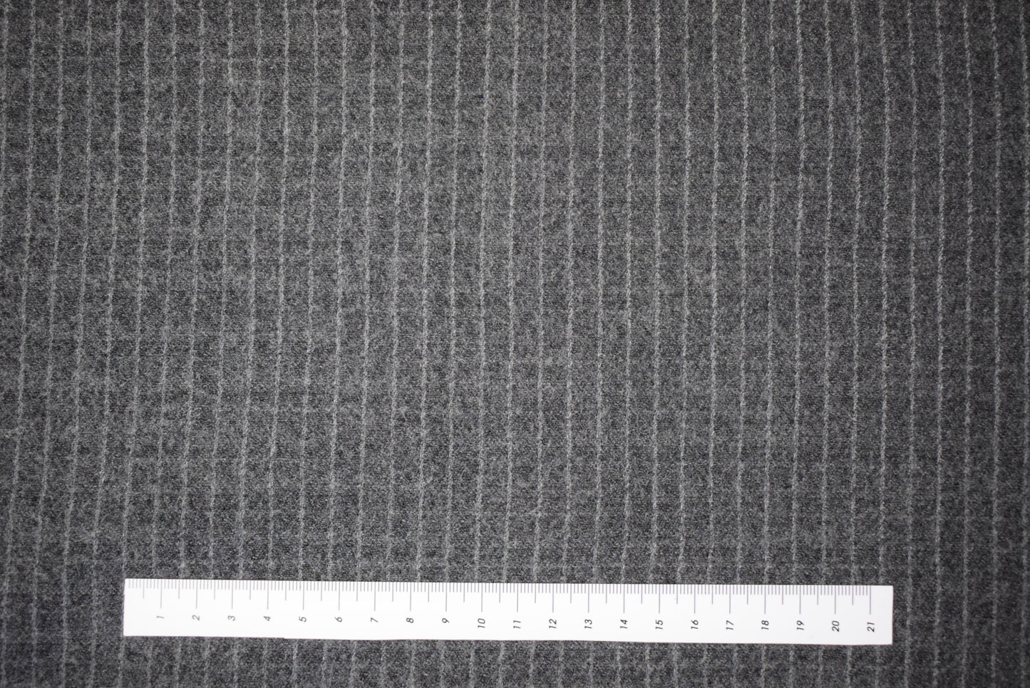 Charcoal Pinstripe Flannel