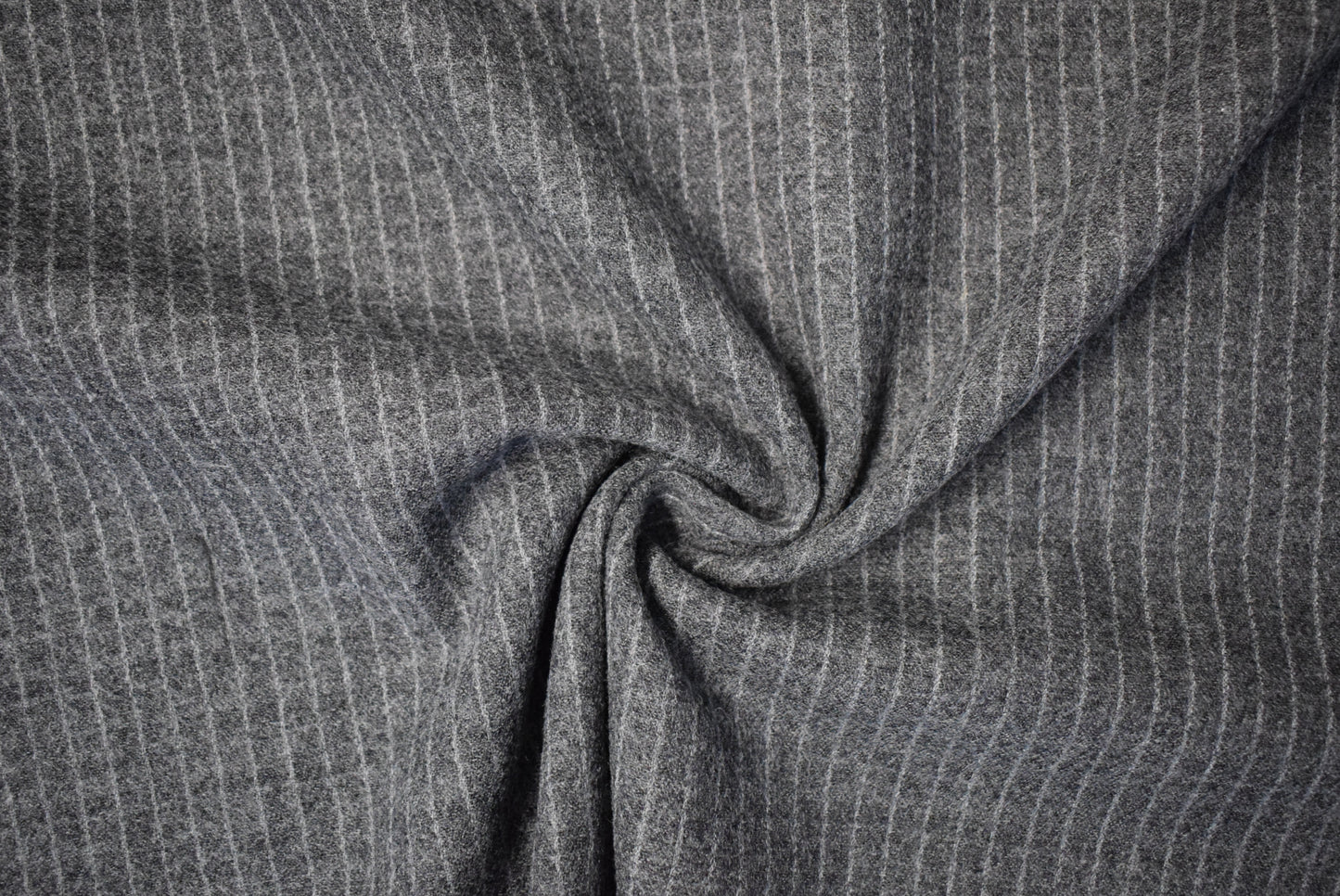 Charcoal Pinstripe Flannel