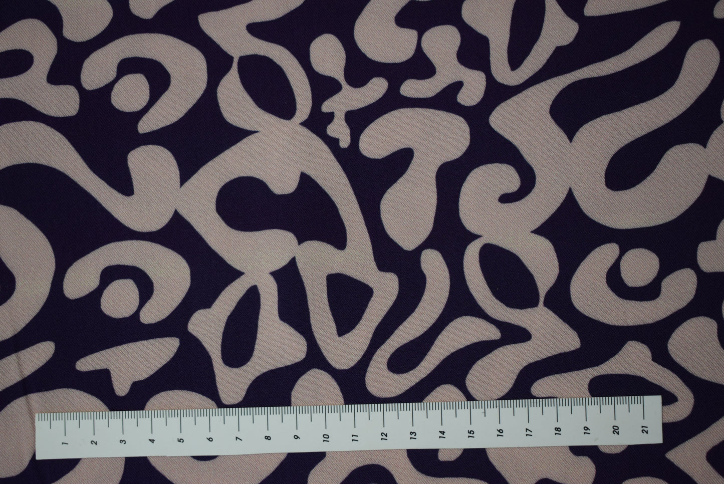 'Light & Lush' Collection - Purple Squiggle