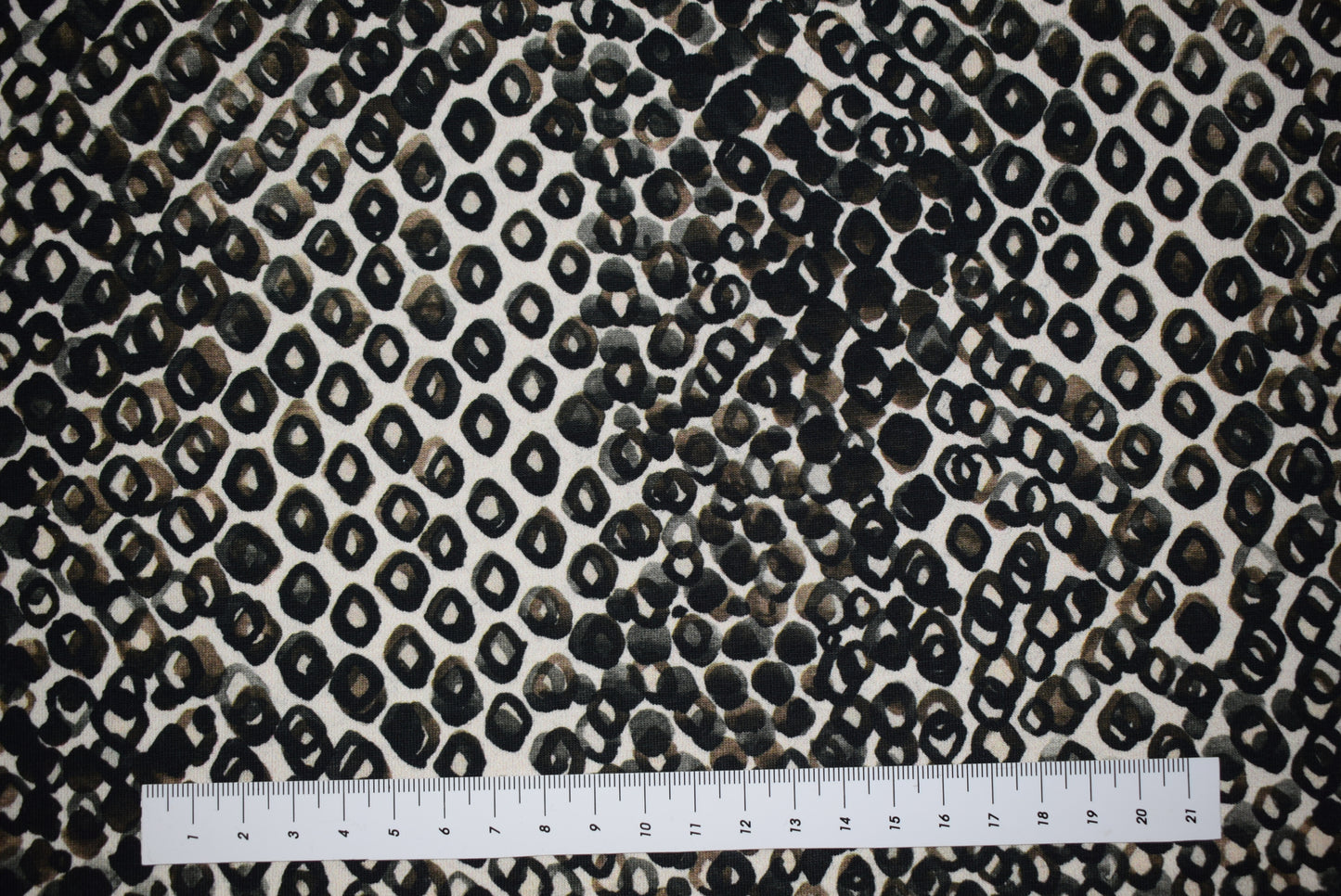 Olive 'Hoop Print' Jersey