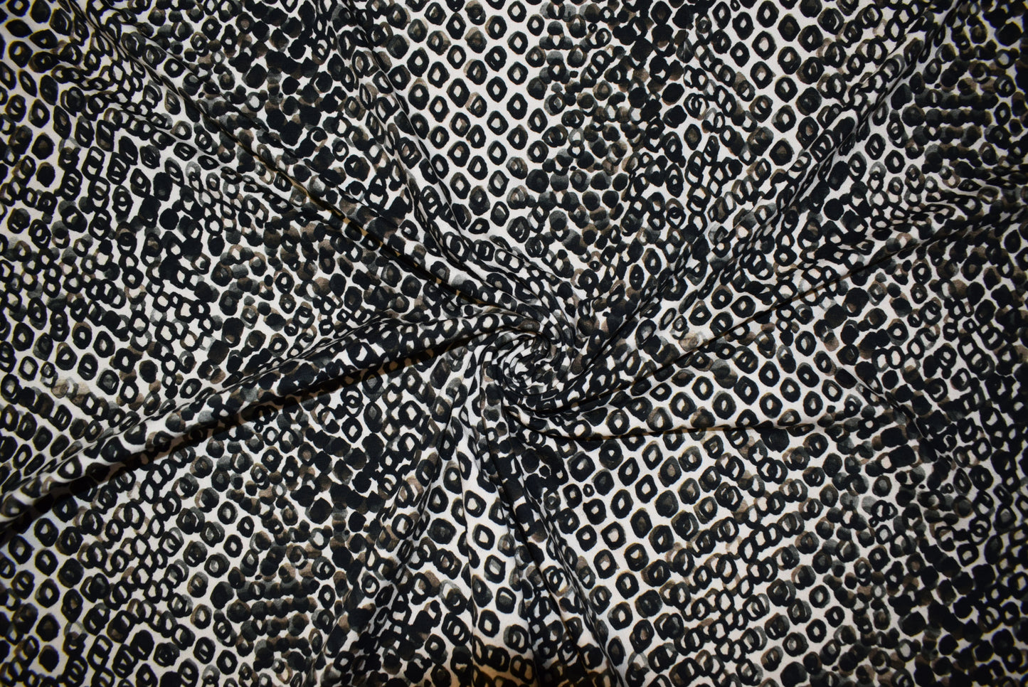 Olive 'Hoop Print' Jersey