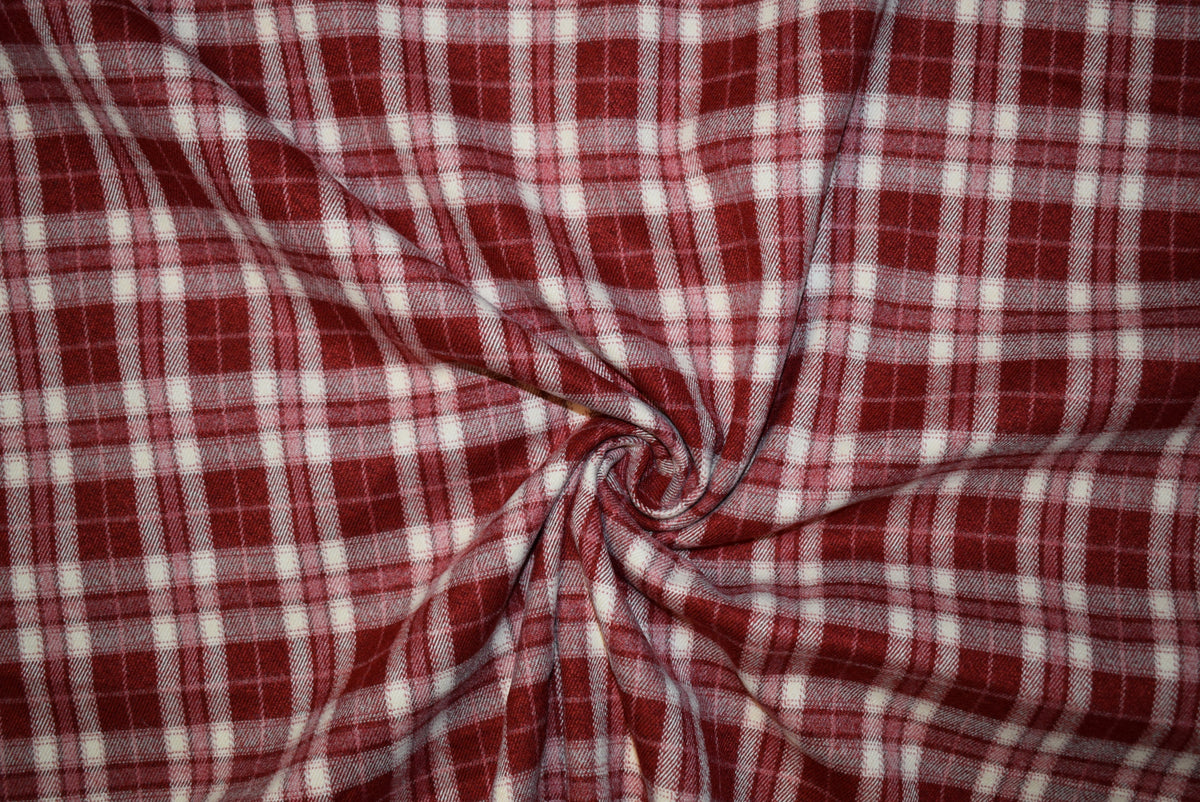 Brushed Check Flannel - 2 colourways