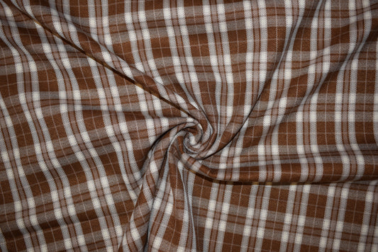 Brushed Check Flannel - 2 colourways